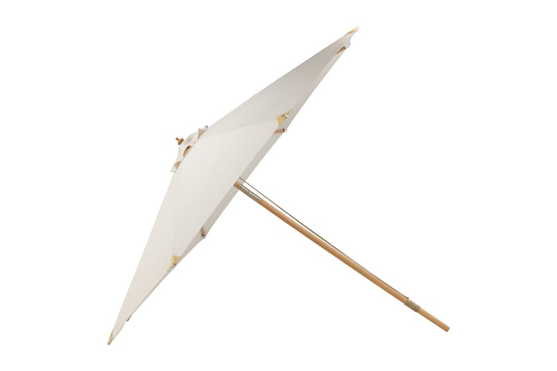 Nypo Parasol 330 cm Hvid - Venture Home - Havemøbler - Solafskærmning - Parasoller