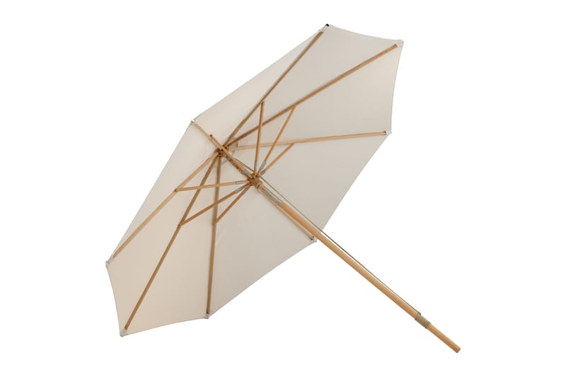 Nypo Parasol 330 cm Hvid - Venture Home - Havemøbler - Solafskærmning - Parasoller