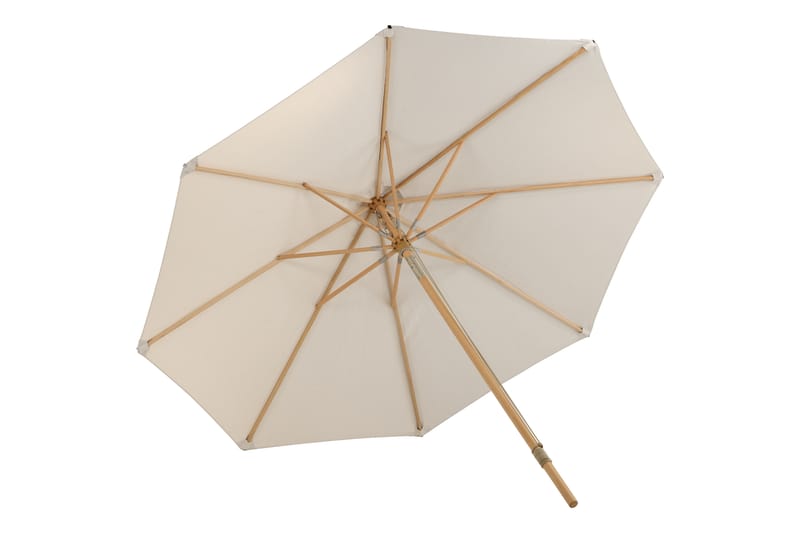 Nypo Parasol 330 cm Hvid - Venture Home - Havemøbler - Solafskærmning - Parasoller