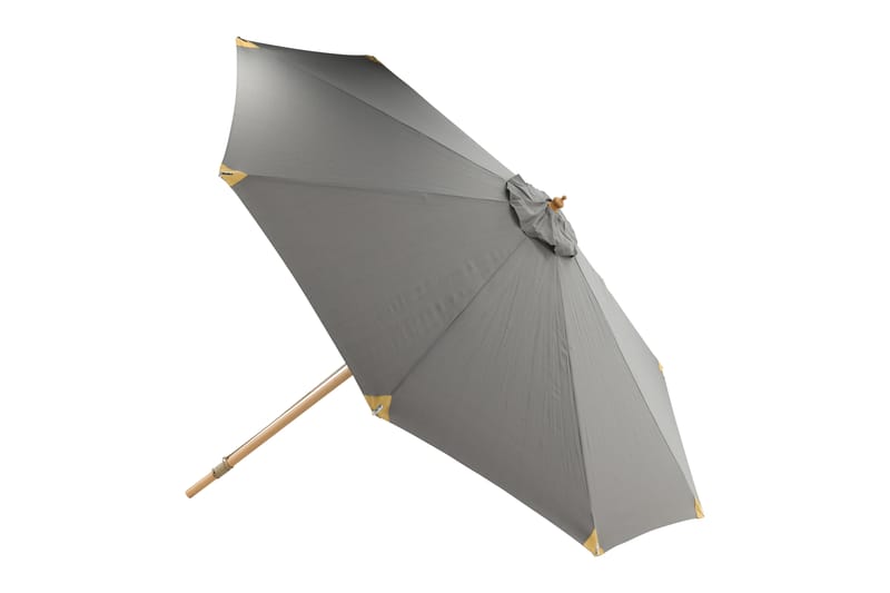 Nypo Parasol 330 cm - Grå - Havemøbler - Solafskærmning - Parasoller