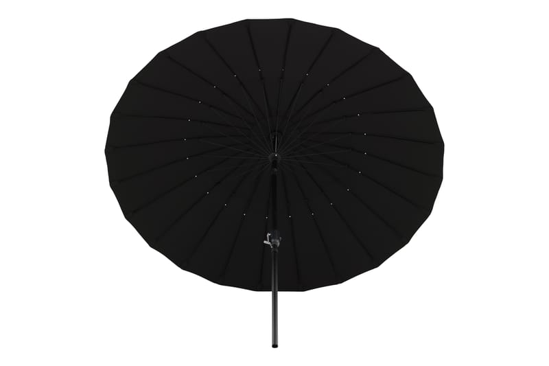 Palmetto Parasol 270 cm Sort - Venture Home - Havemøbler - Solafskærmning - Parasoller