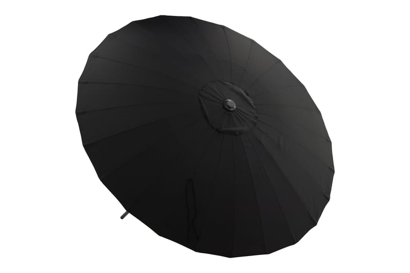 Palmetto Parasol 270 cm Sort - Venture Home - Havemøbler - Solafskærmning - Parasoller