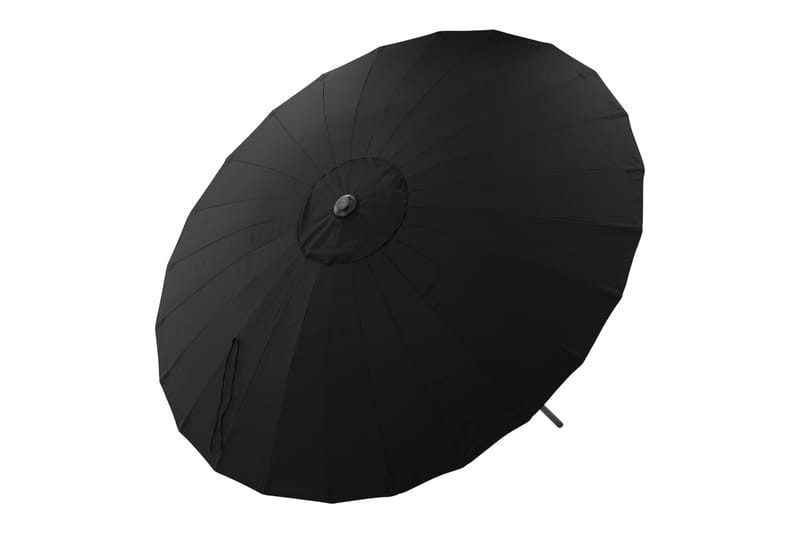 Palmetto Parasol 270 cm Sort - Venture Home - Havemøbler - Solafskærmning - Parasoller