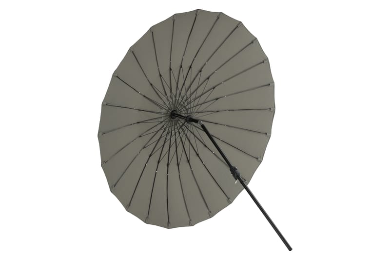 Palmetto Parasol 270 cm - Grå - Havemøbler - Solafskærmning - Parasoller