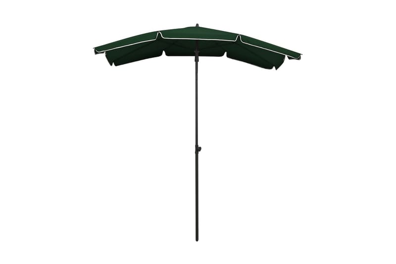 parasol med stang 200x130 cm grøn - Grøn - Havemøbler - Solafskærmning - Parasoller