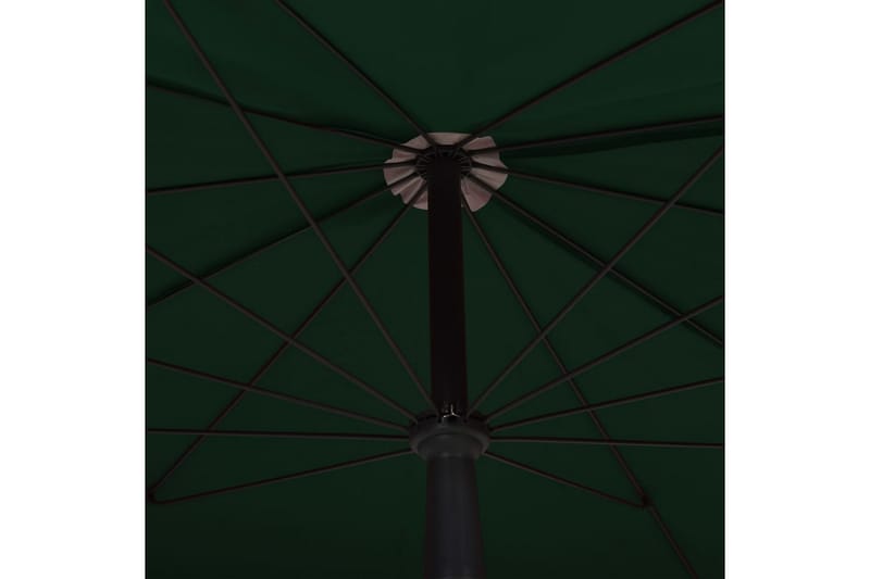 parasol med stang 200x130 cm grøn - Grøn - Havemøbler - Solafskærmning - Parasoller