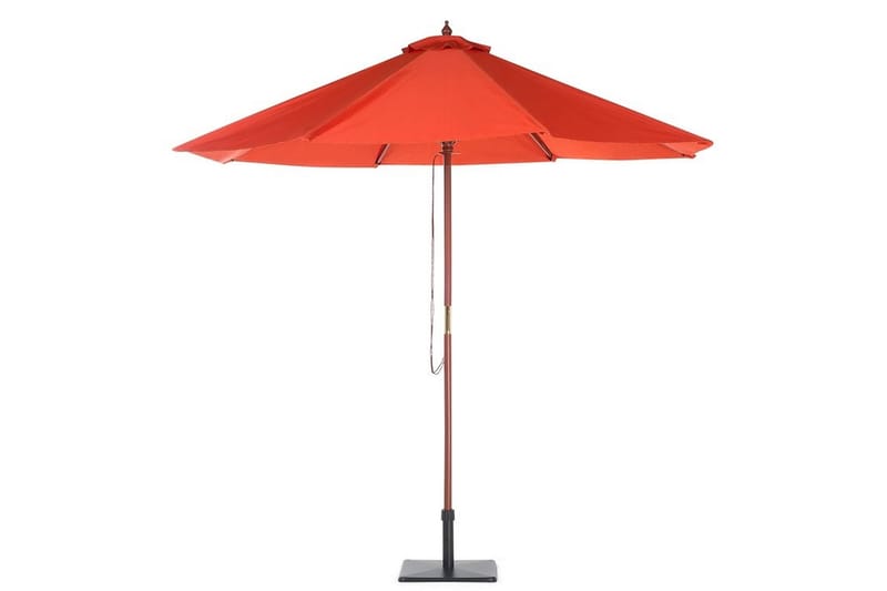 Tuscany Parasol 254 cm - Rød - Havemøbler - Solafskærmning - Parasoller