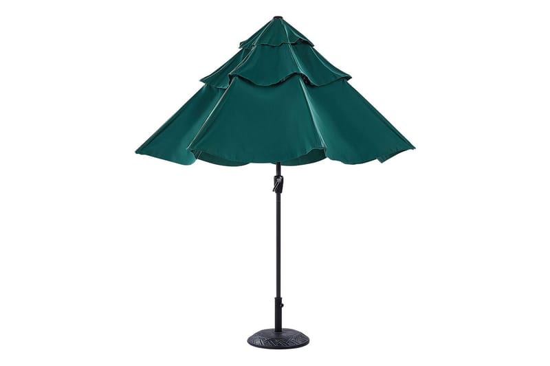 Roblin Parasol 285x285 cm - Grøn/Sort - Havemøbler - Solafskærmning - Parasoller