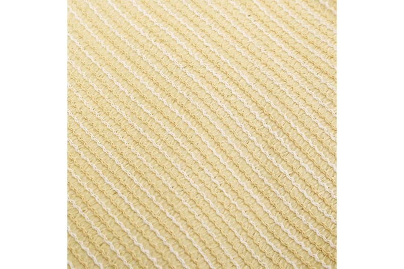 solsejl 160 g/m² 2x4,5 m HDPE beige - Beige - Havemøbler - Solafskærmning - Solsejl