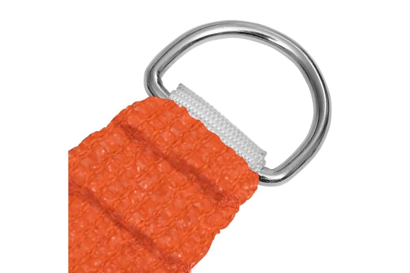 solsejl 160 g/m² 3,5x5 m HDPE orange - Orange - Havemøbler - Solafskærmning - Solsejl