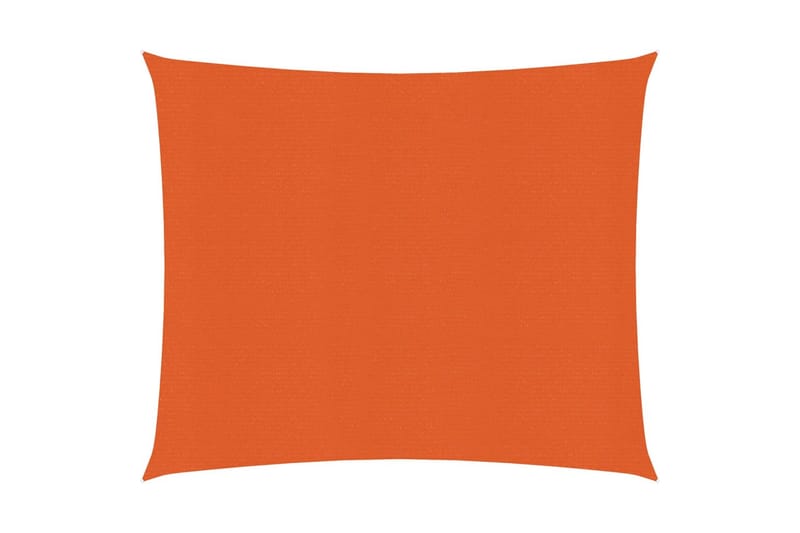 solsejl 2,5x2,5 m 160 g/m² HDPE orange - Orange - Havemøbler - Solafskærmning - Solsejl