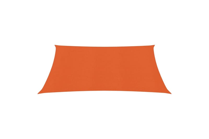 solsejl 2,5x2,5 m 160 g/m² HDPE orange - Orange - Havemøbler - Solafskærmning - Solsejl