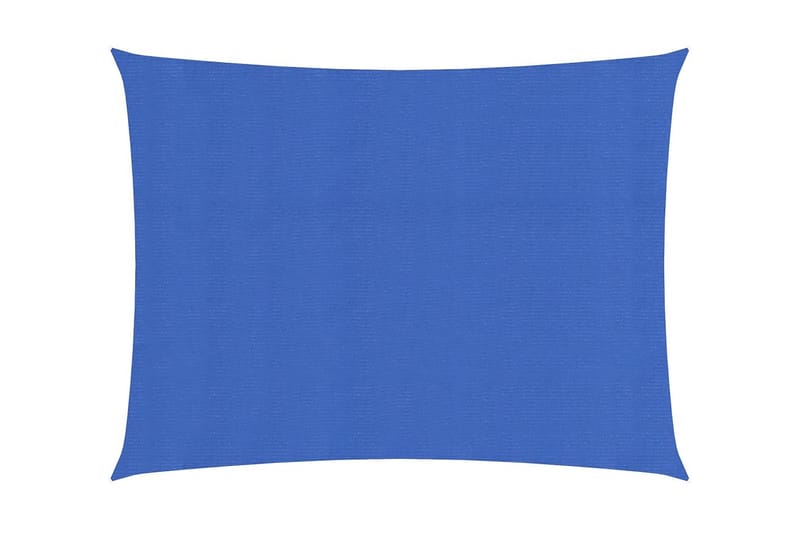 solsejl 2x3 m 160 g/m² HDPE blå - Blå - Solsejl