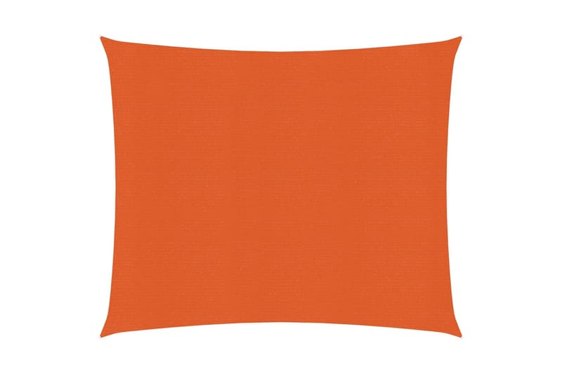 solsejl 3x3 m 160 g/m² HDPE orange - Orange - Havemøbler - Solafskærmning - Solsejl