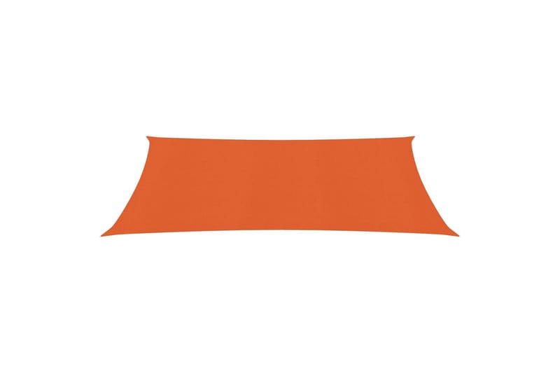 solsejl 2,5x5 m 160 g/m² HDPE orange - Orange - Havemøbler - Solafskærmning - Solsejl