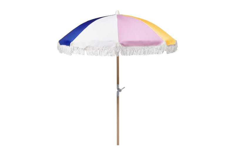 Teulon Parasol 150 cm - Gul/Pink/Blå/Hvid/Lysebrun - Parasoller