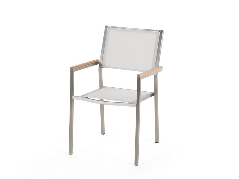 Bacoli Spisebordssæt 180 cm + 6 Stole - Sort - Havemøbler børn - Havesæt