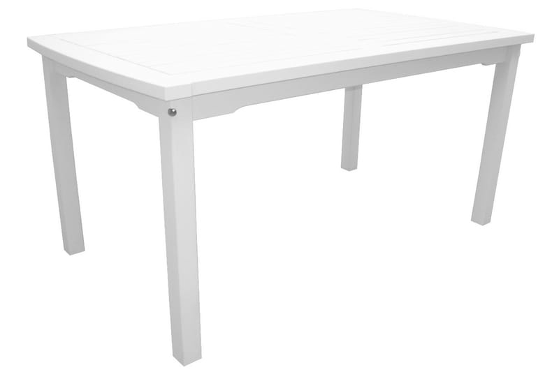 Bolmen Spisebordssæt 85x150 cm - Hvid - Havemøbler børn - Havesæt