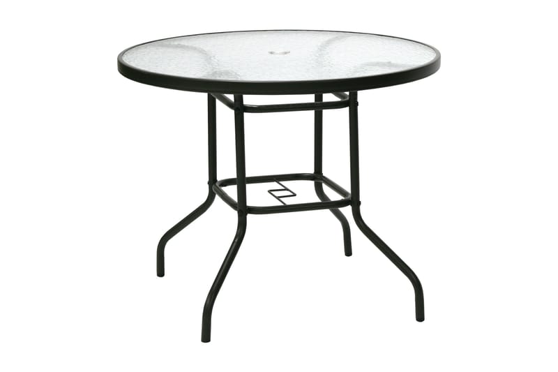 Møbelsæt DUBLIN bord og 4 stole farve: mørkebrun - Havemøbler børn - Havesæt