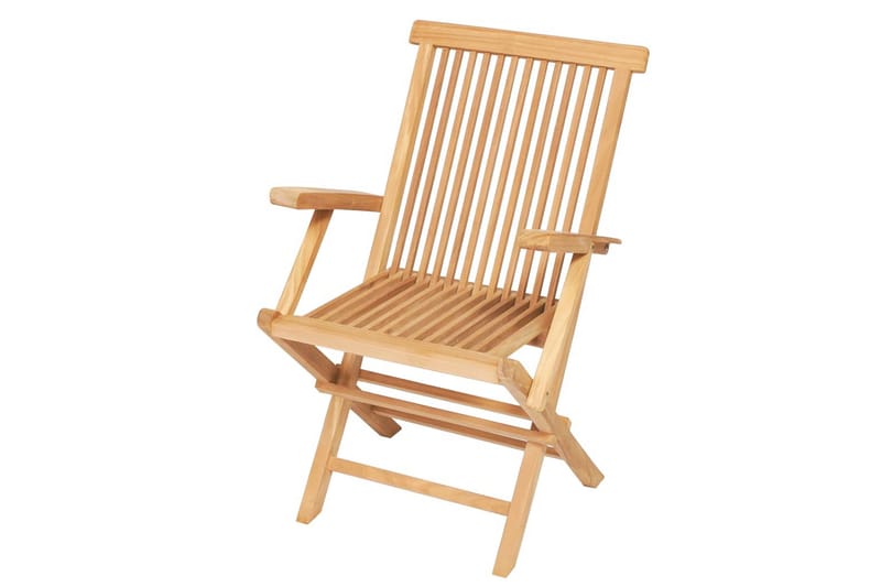 Udendørs Spisebordssæt 7 Dele 150-200X100X75 Cm Teak - Brun - Havemøbler - Udendørsgruppe - Havesæt