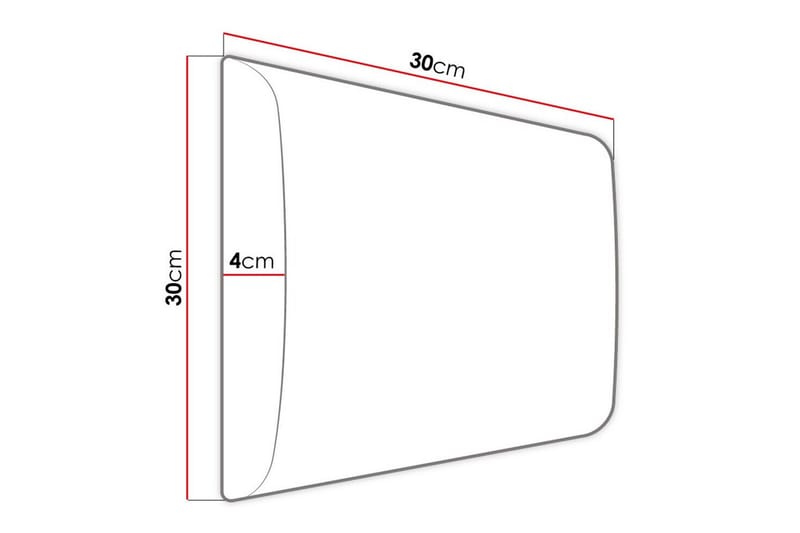 Zaratuz Vægpanel 30x30 cm - Mørkegul - Hus & renovering - Byggeri - Gulv, væg & tag - Gulv & vægbeklædning - Vægpanel & panelplade