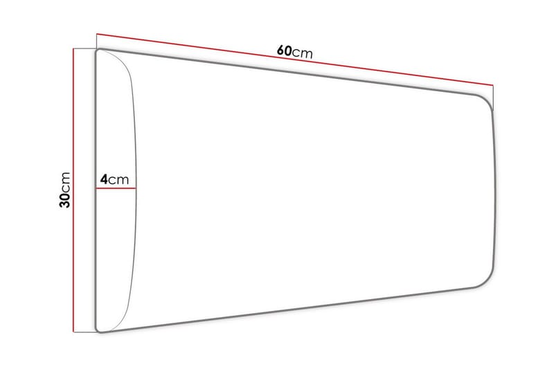 Zaratuz Vægpanel 30x60 cm - Mørkebrun - Hus & renovering - Byggeri - Gulv, væg & tag - Gulv & vægbeklædning - Vægpanel & panelplade