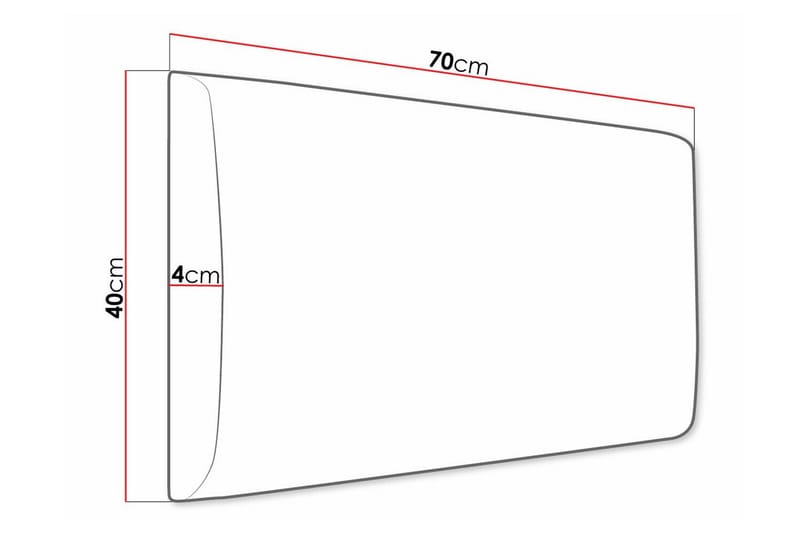 Zaratuz Vægpanel 40x70 cm - Gul - Hus & renovering - Byggeri - Gulv, væg & tag - Gulv & vægbeklædning - Vægpanel & panelplade