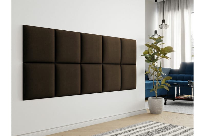 Zaratuz Vægpanel 42x42 cm - Brun - Hus & renovering - Byggeri - Gulv, væg & tag - Gulv & vægbeklædning - Vægpanel & panelplade