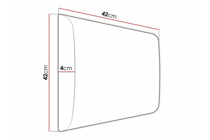 Zaratuz Vægpanel 42x42 cm - Brun - Hus & renovering - Byggeri - Gulv, væg & tag - Gulv & vægbeklædning - Vægpanel & panelplade