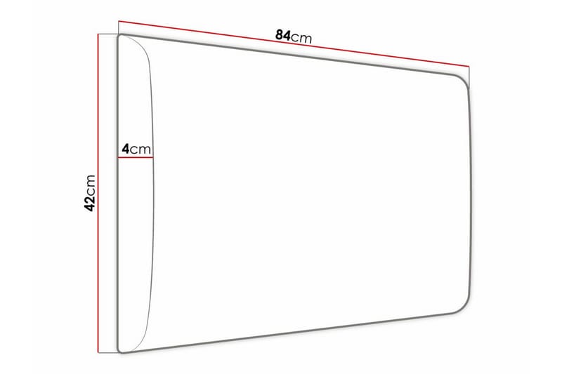 Zaratuz Vægpanel 42x84 cm - Brun - Hus & renovering - Byggeri - Gulv, væg & tag - Gulv & vægbeklædning - Vægpanel & panelplade