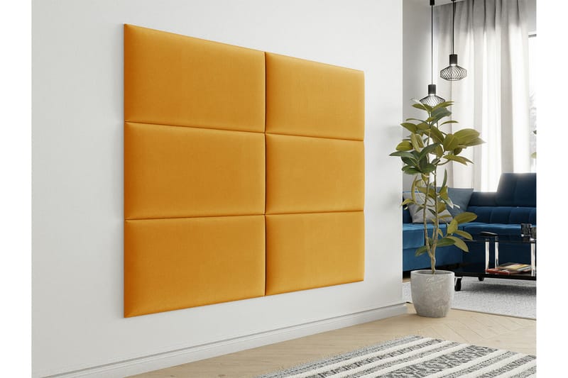 Zaratuz Vægpanel 42x84 cm - Gul - Hus & renovering - Byggeri - Gulv, væg & tag - Gulv & vægbeklædning - Vægpanel & panelplade