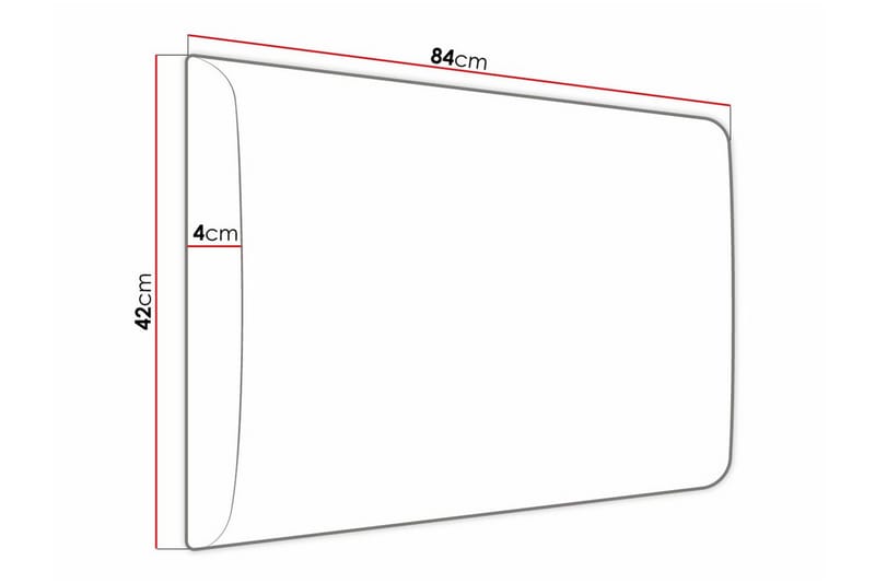 Zaratuz Vægpanel 42x84 cm - Gul - Hus & renovering - Byggeri - Gulv, væg & tag - Gulv & vægbeklædning - Vægpanel & panelplade