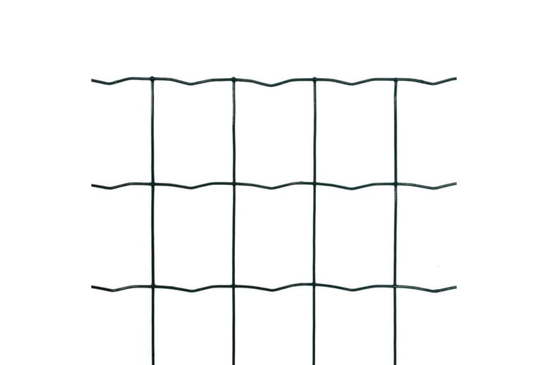 eurohegn 10 x 0,8 m stål grøn - Grøn - Hus & renovering - Indsynsbeskyttelse & indhegning - Hegn - Havehegn & panelhegn