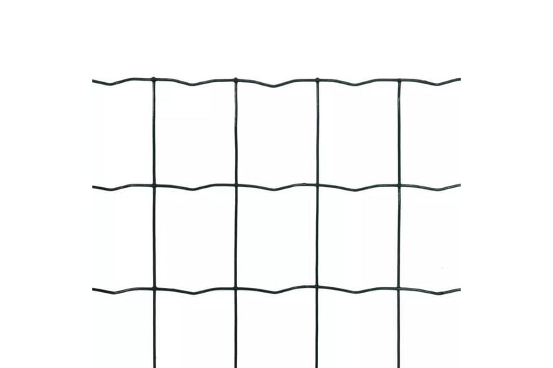 eurohegn 10 x 1,2 m stål grøn - Grøn - Hus & renovering - Indsynsbeskyttelse & indhegning - Hegn - Havehegn & panelhegn