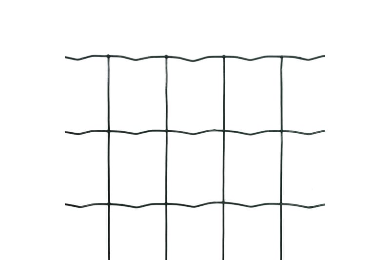 eurohegn 25 x 1,2 m stål grøn - Grøn - Hus & renovering - Indsynsbeskyttelse & indhegning - Hegn - Havehegn & panelhegn