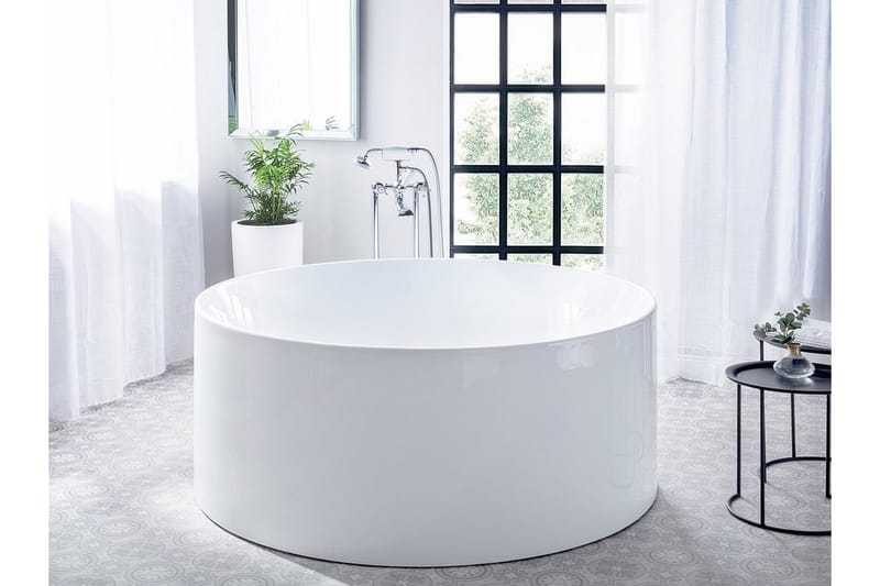 Ibiza badekar 140 cm - Hvid - Boblebadekar & massagebadekar