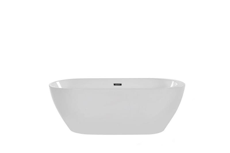 Badekar fritstående 160 cm hvid NEVIS - Hvid - Hus & renovering - Køkken & bad - Badeværelse - Badekar - Fritstående badekar