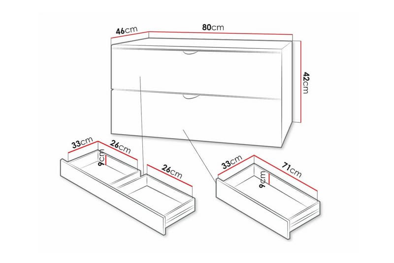 Glenndale Vaskeskab - Grå - Hus & renovering - Køkken & bad - Badeværelse - Badeværelsesmøbler - Underskab badeværelse