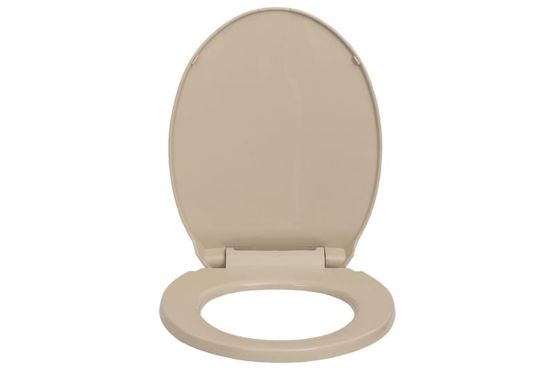 soft close toiletsæde oval beige - Beige - Hus & renovering - Køkken & bad - Badeværelse - Toiletter & WC - Toiletsæde