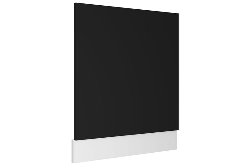 Frontpanel til opvaskemaskine 59,5x3x67 cm spånplade sort - Sort - Hus & renovering - Køkken & bad - Køkken & bryggers - Køkkenindretning - Køkkenskab