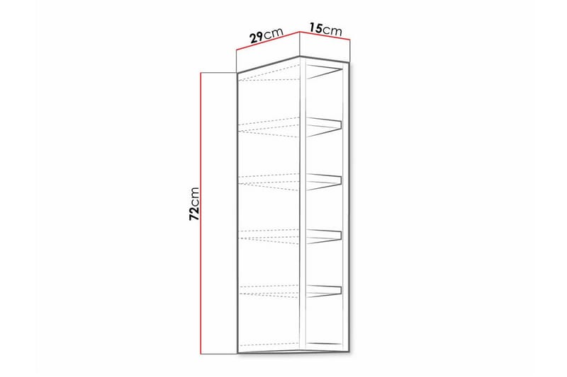 Templemore Køkkenskab 15 cm - Brun - Hus & renovering - Køkken & bad - Køkken & bryggers - Køkkenindretning - Køkkenskab