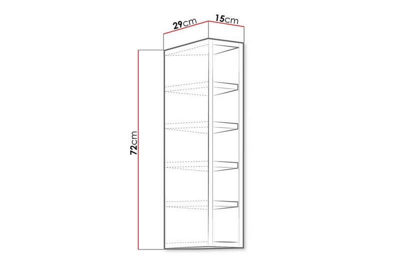 Templemore Køkkenskab 15 cm - Hvid - Hus & renovering - Køkken & bad - Køkken & bryggers - Køkkenindretning - Køkkenskab