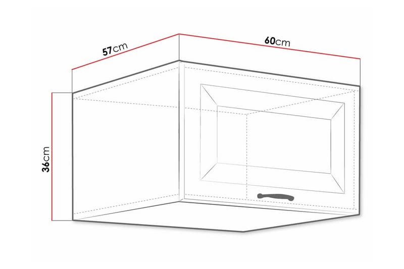 Templemore Køkkenskab 60 cm - Brun/Træ - Hus & renovering - Køkken & bad - Køkken & bryggers - Køkkenindretning - Køkkenskab