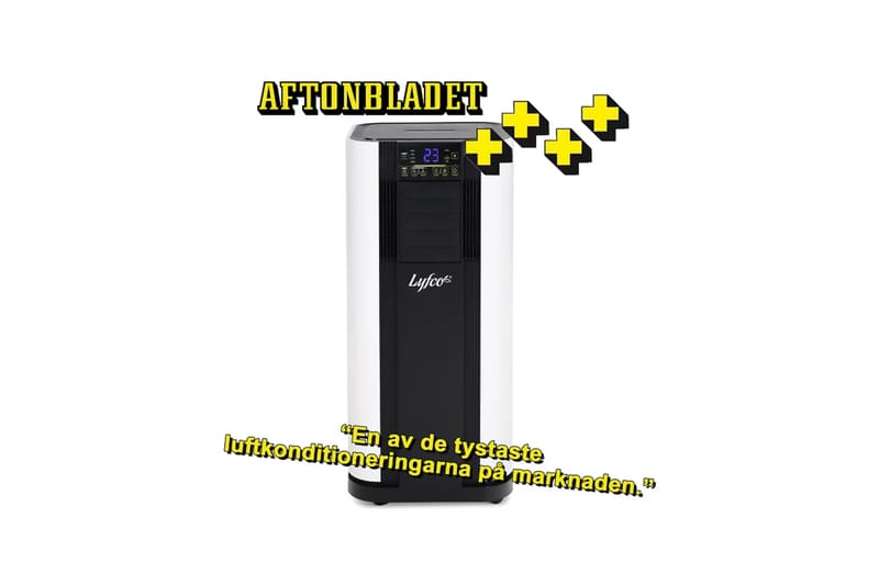 Luftkøler | 9000 BTU | 37m²| UltraSilence | Med varmefunktion - Portabel AC