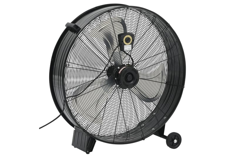 industriel ventilator 77 cm 180W sort - Sort - Hus & renovering - Klimakontrol - Ventilatorer