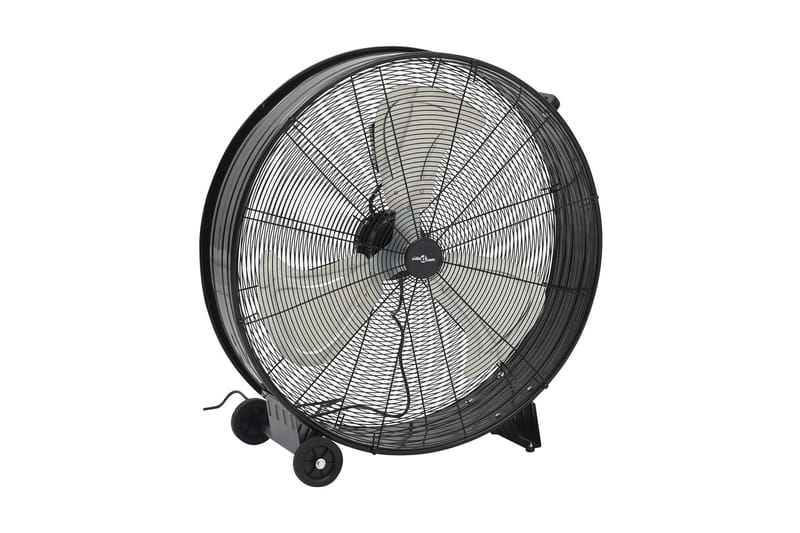 industriel ventilator 77 cm 180W sort - Sort - Hus & renovering - Klimakontrol - Ventilatorer