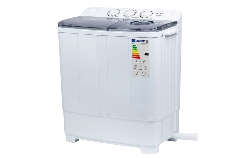 Lykke Mini Vaskemaskine Pro 2000 - Beige - Vaskemaskine - Topbetjent vaskemaskine