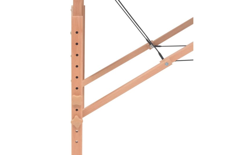 foldbart 3-zoners massagebord- og skammelsæt 10 cm tykt hvid - Hvid - Husholdning - Personpleje & helbred - Massage & wellness - Massagebord