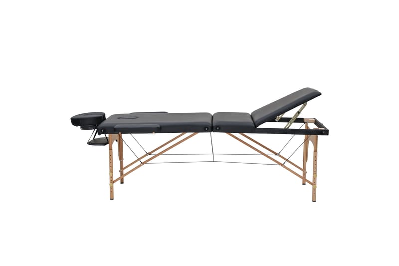 React Massagebriks P300 - Sort - Massagebord