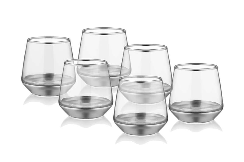 Vandglas - Sølv - Vandglas - Glas